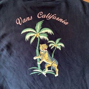 Vans California Tiger Palm Tree Graphic Sweatshirt